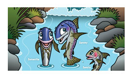 Sammy Steelhead & Family